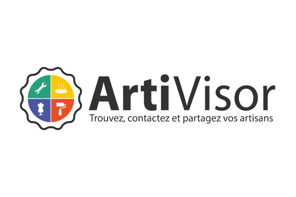 Logo ArtiVisor Artisans en région nantaise